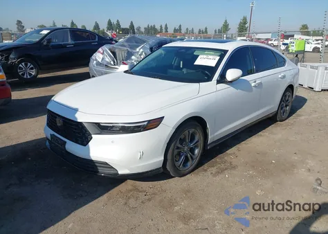 2023 Honda Accord Hybrid Ex-L z USA, uszkodzony, nr VIN 1HGCY2F63PA001128